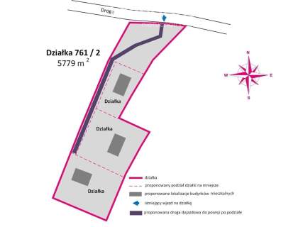 3 działki, 3 WZ Mogielnica