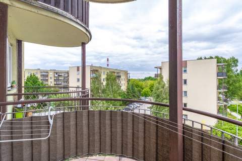 2 pokoje z dużym balkonem Łódź Widzew