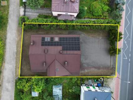 Dom, biznes w jednym miejscu duży parking 2 mieszkania Nowy 