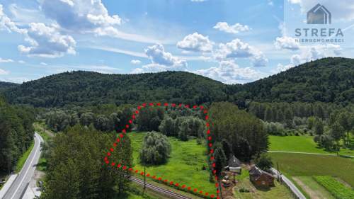Działka rolna 1,64 ha w Chojniku nad rzeką Biała - wyjątkowa...