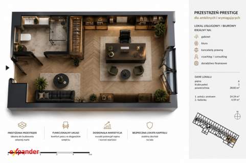 Gdańsk Centrum 1 apartament lub pakiet z potencjałem najmu RNB