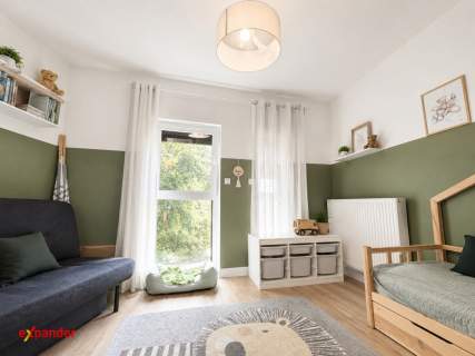 Z garażem podziemnymi komórką Wyposażone Balkon Garderoba Narożne