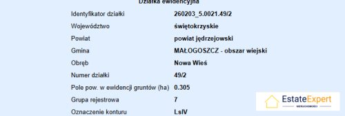 Atrakcyjna działka 3050 m , malownicza okolica MPZP