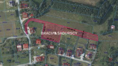 Działka budowlana, Chorowice, Mogilany