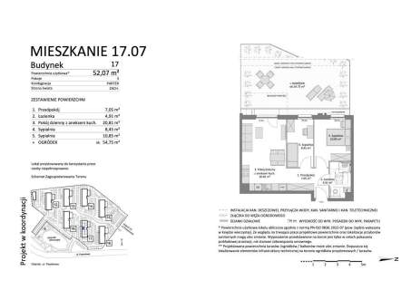 Trzypokojowe Mieszkanie z Ogrodem, Łostowice
