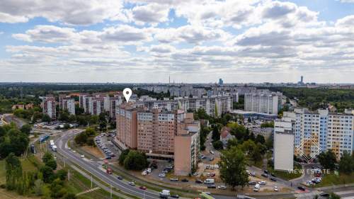 2 osobne pokoje zieleń tramwaj Kozanów