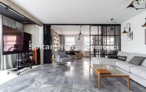 Designerski apartament z widokiem na panoramę Wars