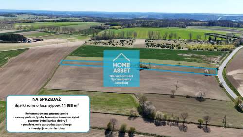 Grunt rolny 1,20 ha Sobieńczyce