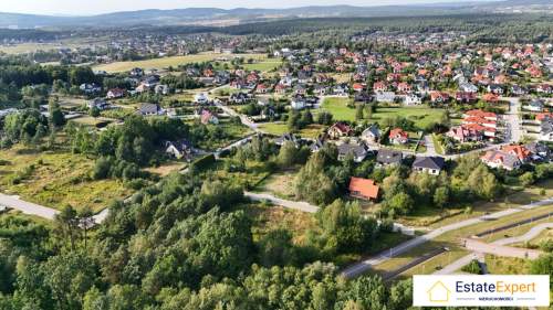 Działka budowlana przy ścianie lasu w Bilczy, gm. Morawica