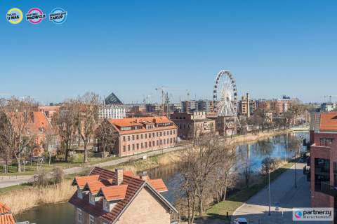 Apartament z panoramicznym widokiem na Motławę