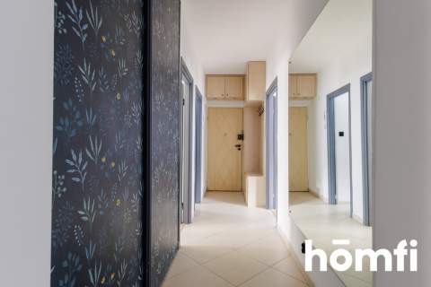 Wynajem 4 pok. 73m2 Mokotów Stegny zielono