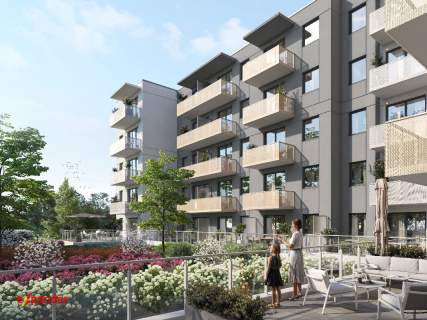 2-pokojowe mieszkanie z balkonem 35,7 m 