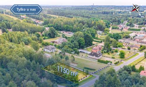 Działka 1150 m Częstochowa Grabówka Ikara