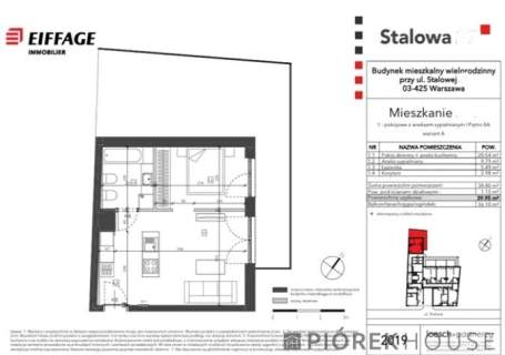 2-pokojowe mieszkanie na Pradze-Północ