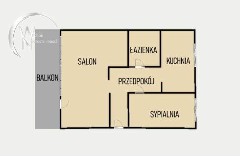Przestronne mieszkanie