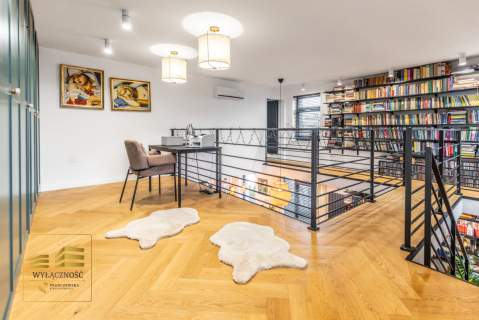 Nowoczesny apartament z antresolą, Nałęczowska