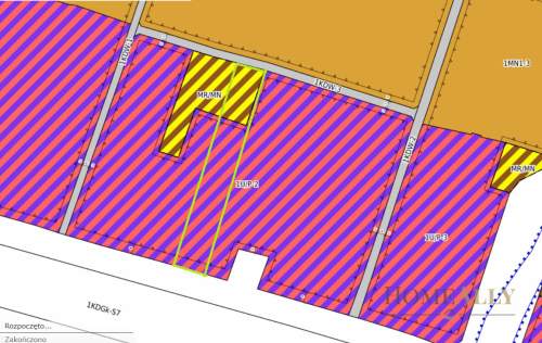 Działka 4200 m2 usługowo-mieszkanowa przy S7 Kazuń