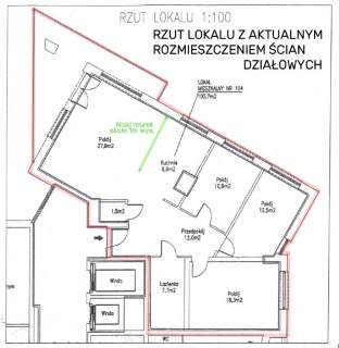 Mieszkanie na sprzedaż, 100 m2, Kraków