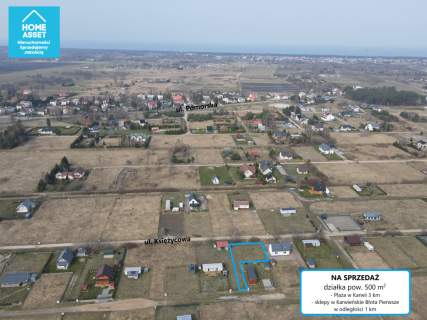 Działka budowlana nad morzem WZ Karwia 3 km