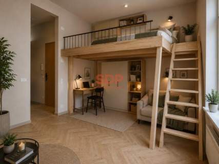 Nowoczesny apartament z antresolą Historyczna kamienica na 