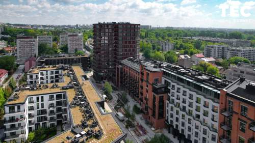 NOHO Młyny Mogilska 12.p 124 m Panorama