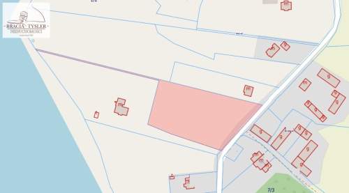 7000m2 Działka budowlana Lipienica Nad JEZIOREM