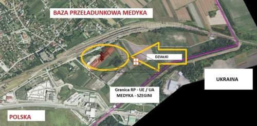 Medyka, przygraniczna działka inwestycyjna