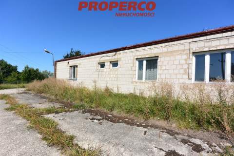 Hala magazynowa 413m2 wraz z budynkiem 268 m2