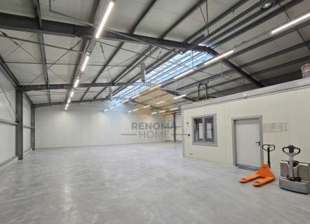 Nowoczesny magazyn 380 m z biurem 90 m2 przy A4