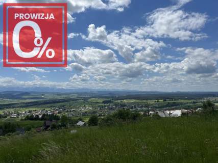 Szlembark 1144 m działka widok na Tatry