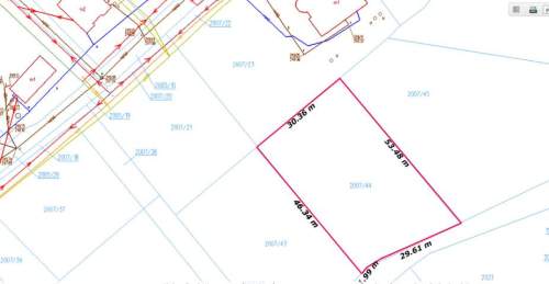 Działka budowlana 1490 m2 Zabrzeg ul. Iłownick