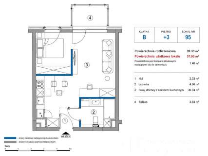 Nowe mieszkanie Balkon Winda Daszyńskiego 8