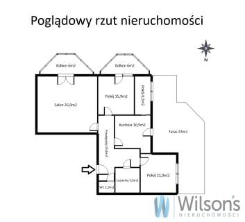 Wyjątkowy apartament z tarasem 33 m   Bliska Wola