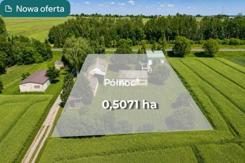 5-pokojowy dom z zabudowaniami gosp. w Rogalinie 