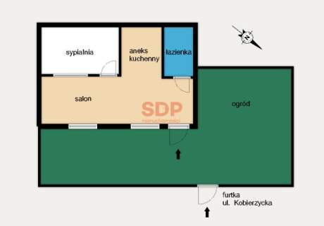 Klecina -mieszkanie bezczynszowe 2 pok. 40 m2 z ogródkiem 60...