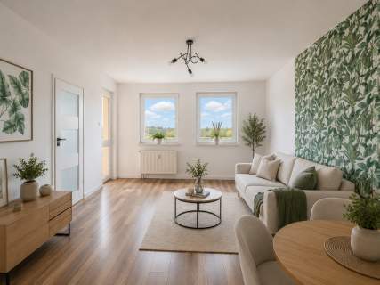 DUŻY BALKON JASNE DOBRZE SKOMUNIKOWANE