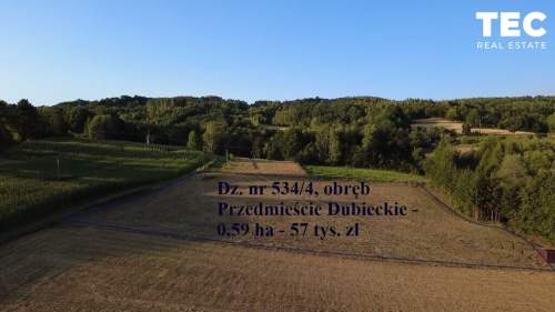 Na sprzedaż działka   Przedmieście Dubieckie