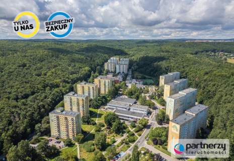 Balkon od południa Widok na las Dwustronne