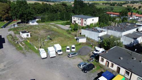 Działka przemysłowo usługowa utwardzona w Stolnie 2300m2