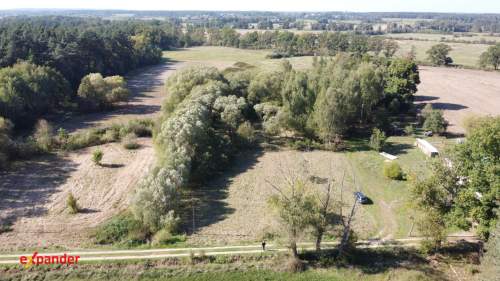 Na sprzedaż działka budowlana z pryw. stawem
