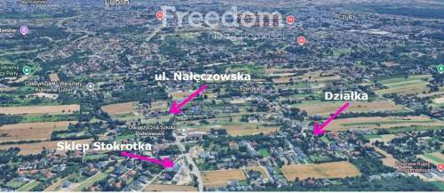 Lublin, Szerokie, Działka 1556m z WZ i mediami