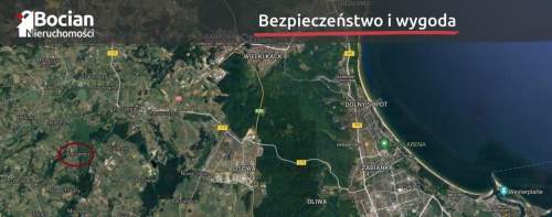 Uzbrojona, płaska działka budowlana - Warzenko