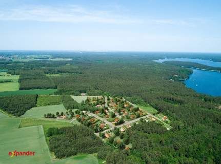 Działka 1725m2 Mierki, Olsztynek, Blisko puszczy 600m od 
