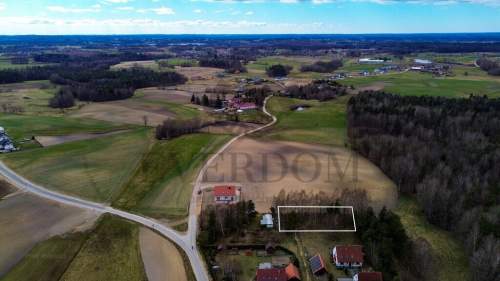 Działka budowlana w Kamieniu 300m od jeziora
