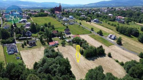 Jezioro Żywieckie widokowa działka rolno budowlana