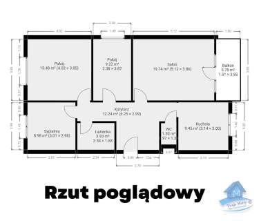 Cztery pokoje. Miejski adres. Kameralny klimat.