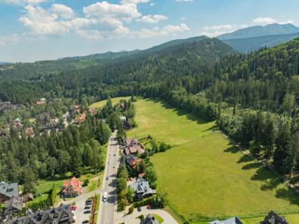 Działka rolna Jaszczurówka Zakopane z dojazdem