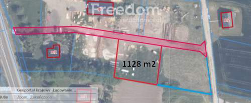 Działka budowlana 1128 m , Gościszewo, media w dro