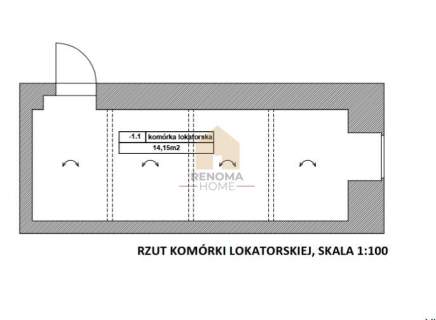 3 pokoje parking centrum komórka