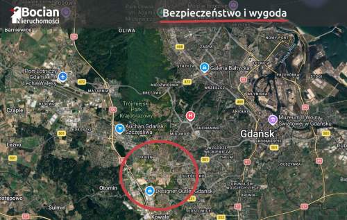 Uzbrojona Super lokalizacja Gdańsk Jasień